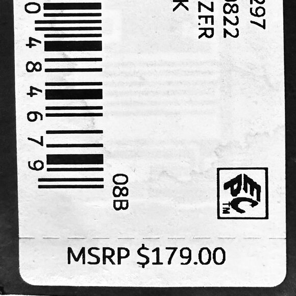 Ariana Blazer – NWT – Size 2 – Black & White Check - Picture 9 of 10